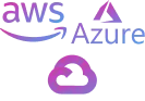 AWS Azure GCP Icon