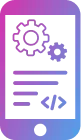 Mobile CRM Icon