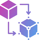 Digital Twin Icon
