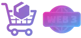 E-Commerce Web3 Icon