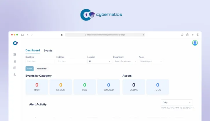 Cybernatics : Web App for Enterprise Antivirus Device Management image