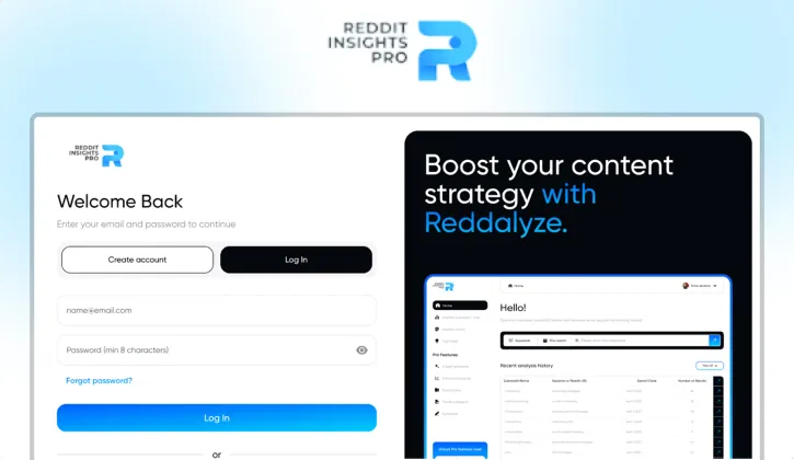 Reddit Insights Pro : An AI-Powered SaaS Platform for Smarter Reddit Marketing image