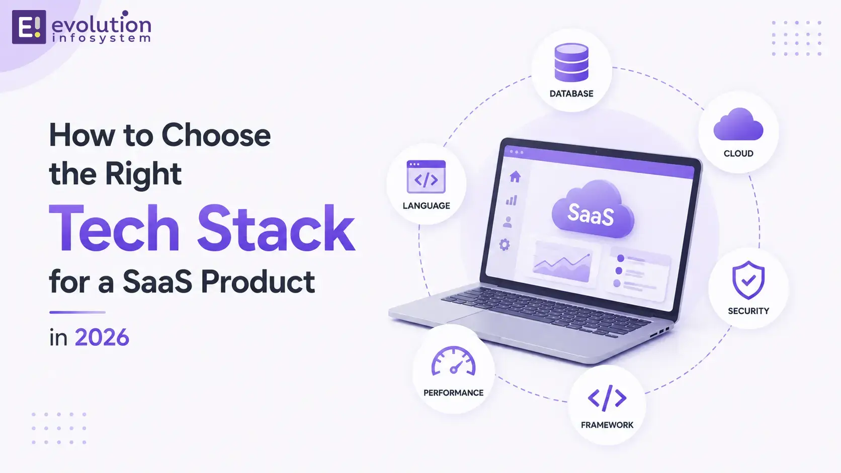 How to Choose the Right Tech Stack for a SaaS Product in 2026 cover