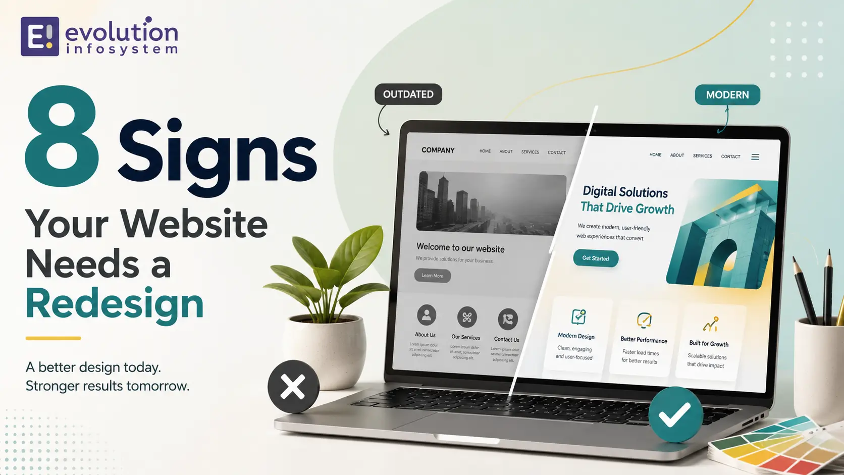 8 Signs Your Website Needs a Redesign cover