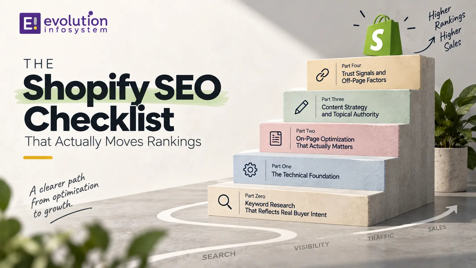 The Shopify SEO Checklist That Actually Moves Rankings cover
